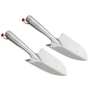 2pcs 6.1x3.2 garden trowel gardening hand shovel spade garden tools with scale.jpg